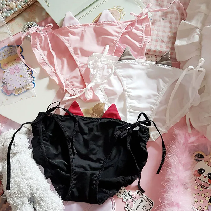 【悪魔のデザイン】セクシー 紐パン 瞬間脱着 3色展開 柔らかい 可愛い Ｔバック・タンガ