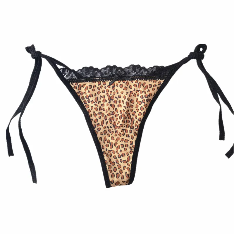 あざとい セクシー ヒョウ柄 ゼブラ柄 紐パン 美尻 パンティ Tバック・タンガ