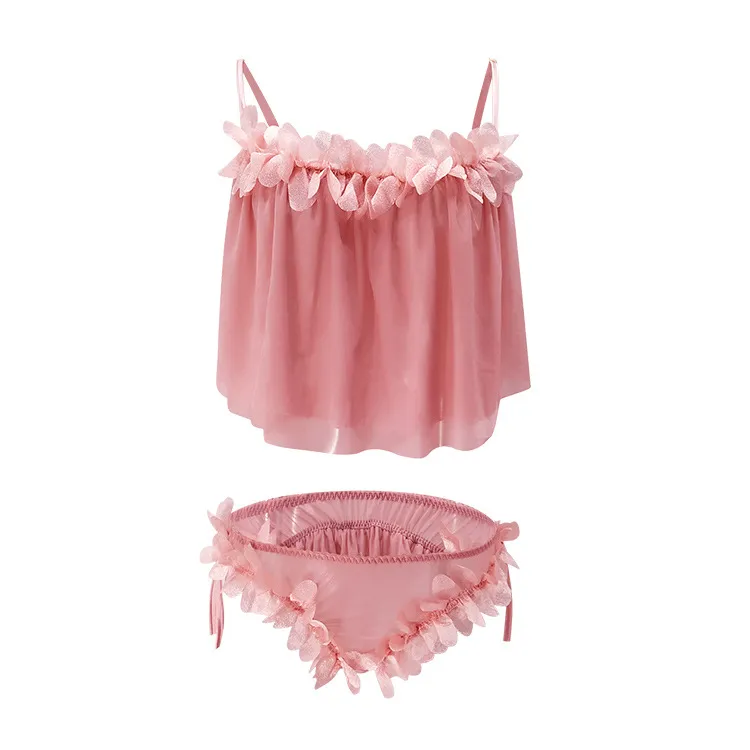 二点セット 圧倒的セクシー レース 無地 セクシーランジェリー