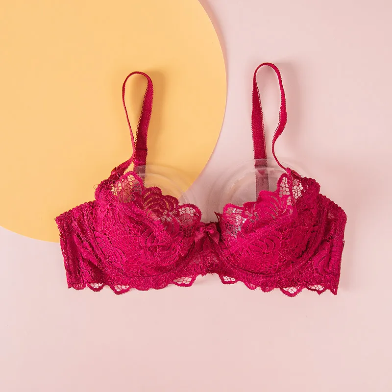 優しく谷間メイク B-Eカップ 素肌に優しい 重力に逆らい ワイヤー入り ブラ・ショーツセット