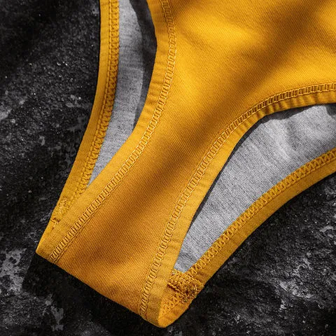 INS人気 肌触りいい アルファベット 切り替え 配色 Tバック メンズ