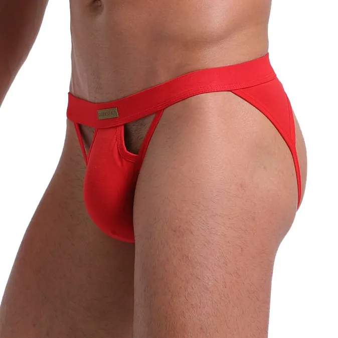 おしゃれ 透かし彫り ストレッチ セクシー 全8色 メンズ パンツ Ｔバック