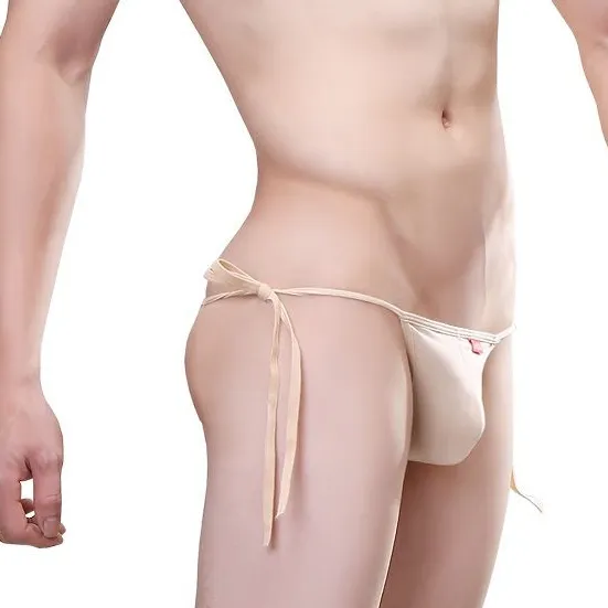 エロさ満点 ボウタイ 瞬間脱着 紐パン セクシー 誘惑的 Tバック メンズ