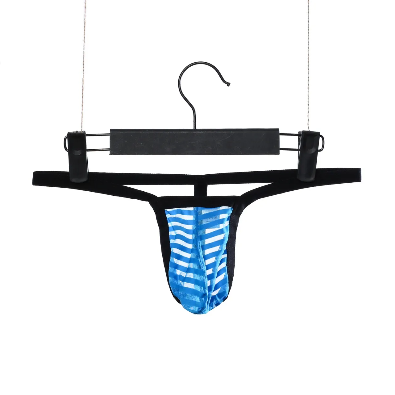 解放感 セクシー 透かし彫り 抗菌防臭 おしゃれ ローウエスト パンツ メンズ Ｔバック