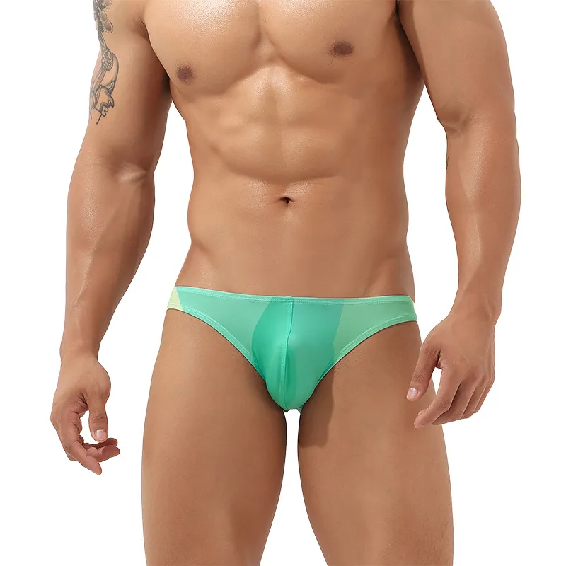配色 ローウエスト シンプル おしゃれ度高め 高品質 ブリーフ ビキニ ボクサーパンツ メンズ