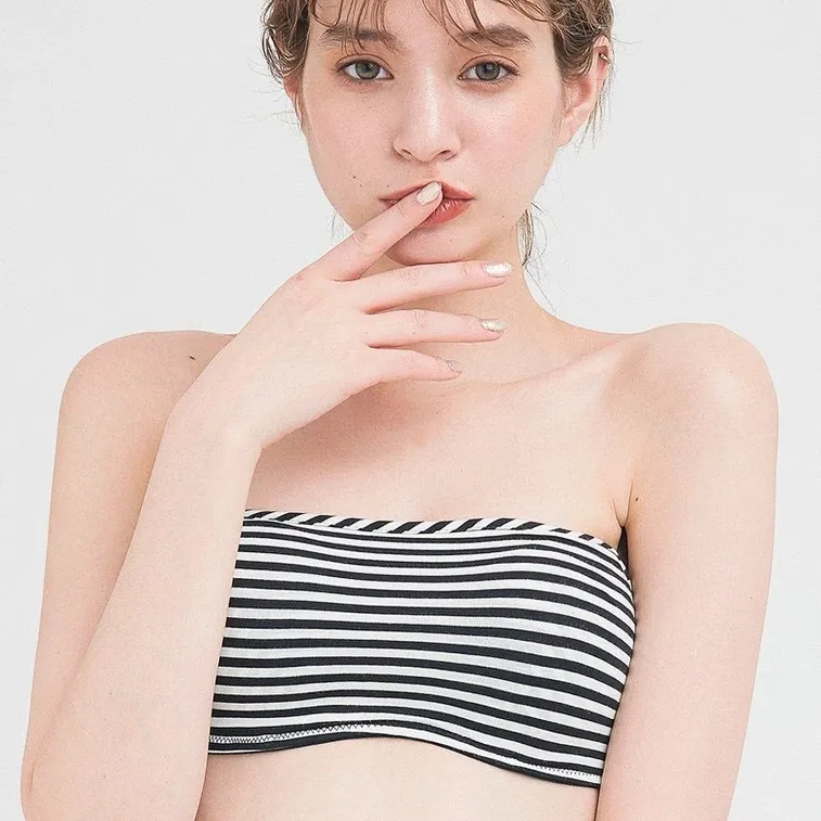 透け防止に 着け心地 可愛い B-Eカップ ノンワイヤー 楽ちん ブラ・ショーツセット