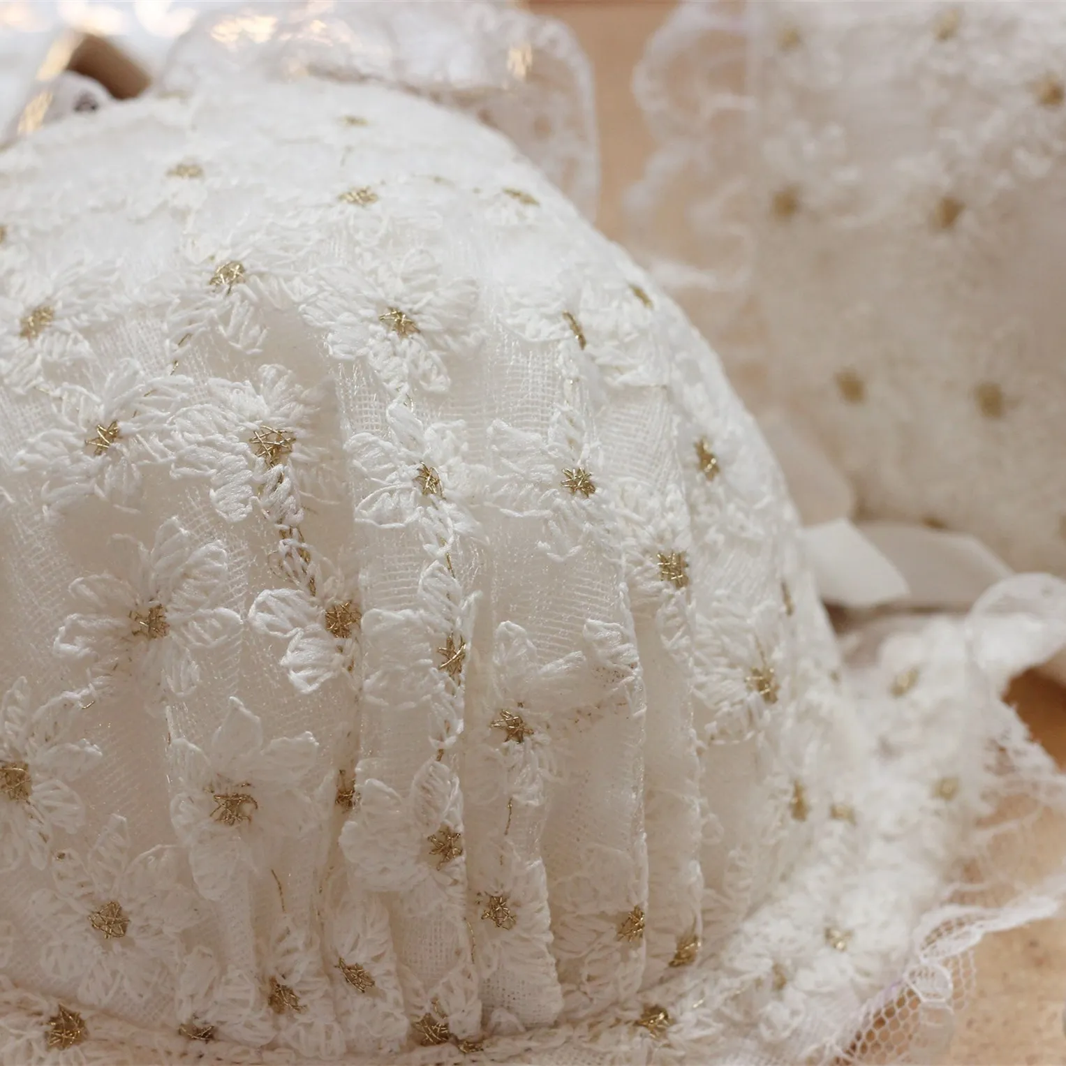 スウィート レース 刺繡 花柄 ワイヤー入り B-Hカップ パッドあり 美谷間 ブラ・ショーツセット