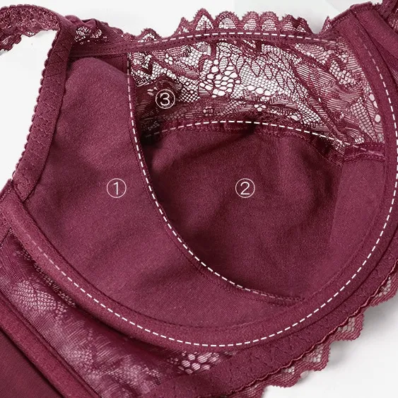 流れ防止 Eカップ ワイヤー入り 美胸 お揃い効果 レース 切り替え フェミニン ブラ・ショーツセット