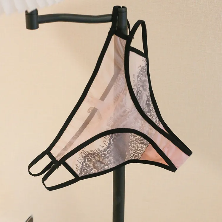 新作登場 オシャレ 高通気 セクシー 着回し力抜群 レース 刺繡 透け透け Ｔバック・タンガ