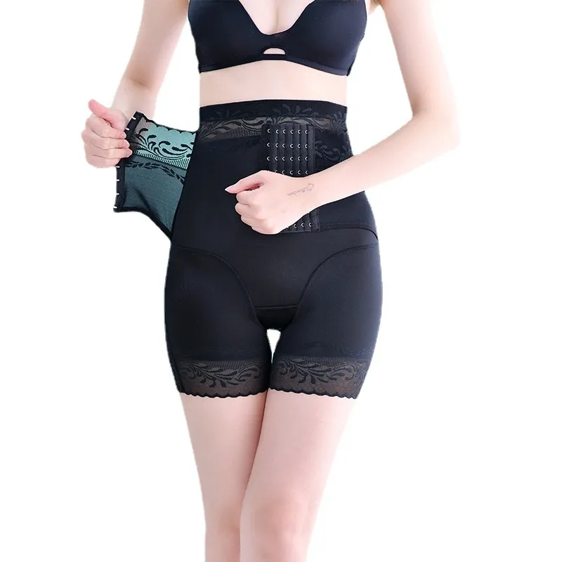 下半身ダイエ レース 切り替え 補整下着 骨盤 産後 防寒 ハイウエスト コルセットダイエット