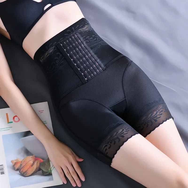 下半身ダイエ レース 切り替え 補整下着 骨盤 産後 防寒 ハイウエスト コルセットダイエット