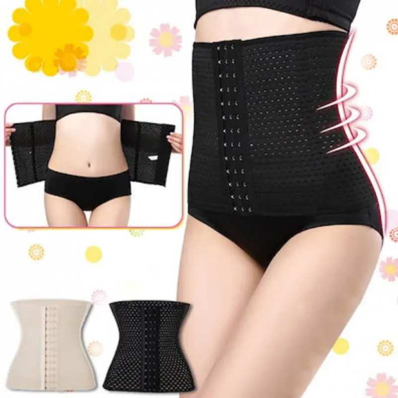 お腹引き締め 女子マスト ダイエット 体型補正 フロントホック 着瘦せ 通気性良い 骨盤矯正ベルト