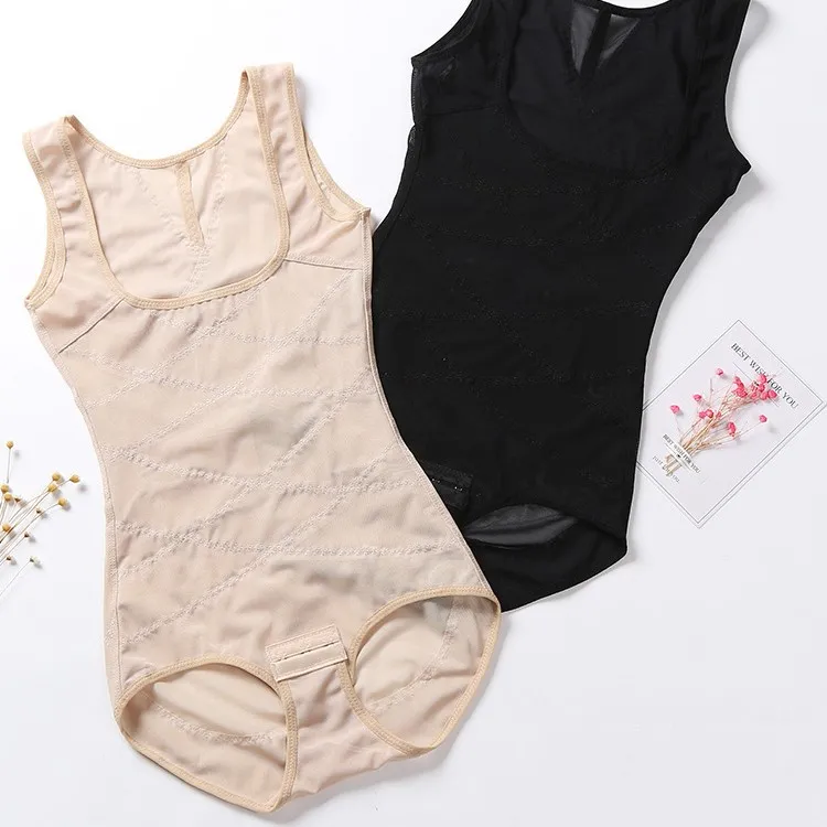 人気新作 シームレス ヒップアップ おなか スッポリ無地 透け感 ボディシェイパー コルセットダイエット