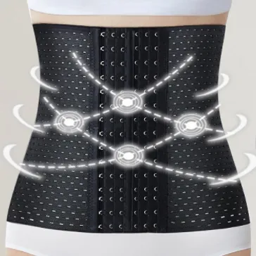 軽い手持ち感 通気性良い 滑らか 爽やか ハイウエスト 無地 くびれ コルセットダイエット