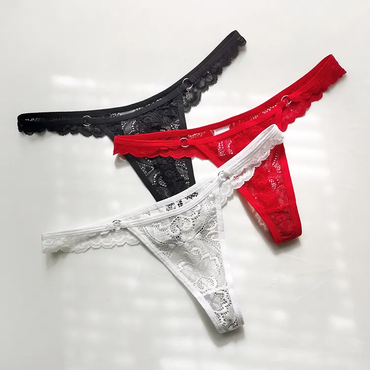 3色 セクシー 大人女子 美尻 スケスケ レース 高通気 薄い Tバック・タンガ
