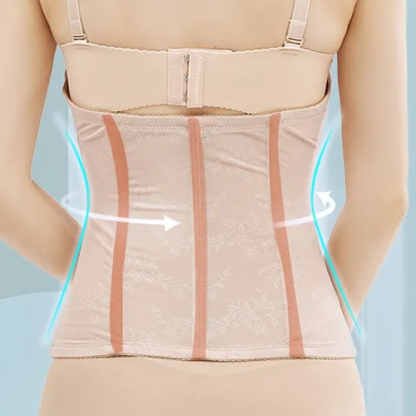 体型補正 プリント お腹をフラット 通気性高い 産後ケア  ウエストニッパー