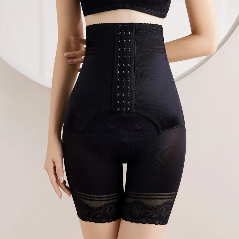 お買い得 下半身ダイエ レース 切り替え 補整下着 骨盤 産後 防寒 ハイウエストコルセットダイエット