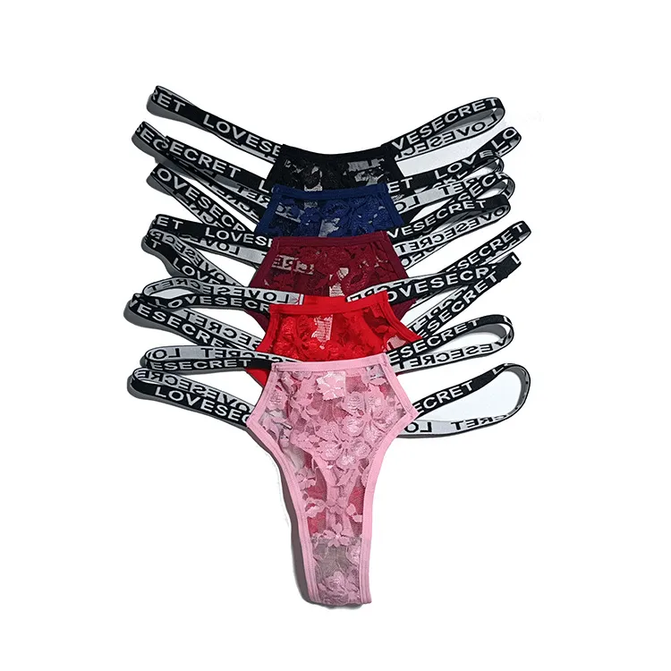 セクシー 欧米スタイル レース 美尻 透け感 高通気 おしゃれ Tバック・タンガ