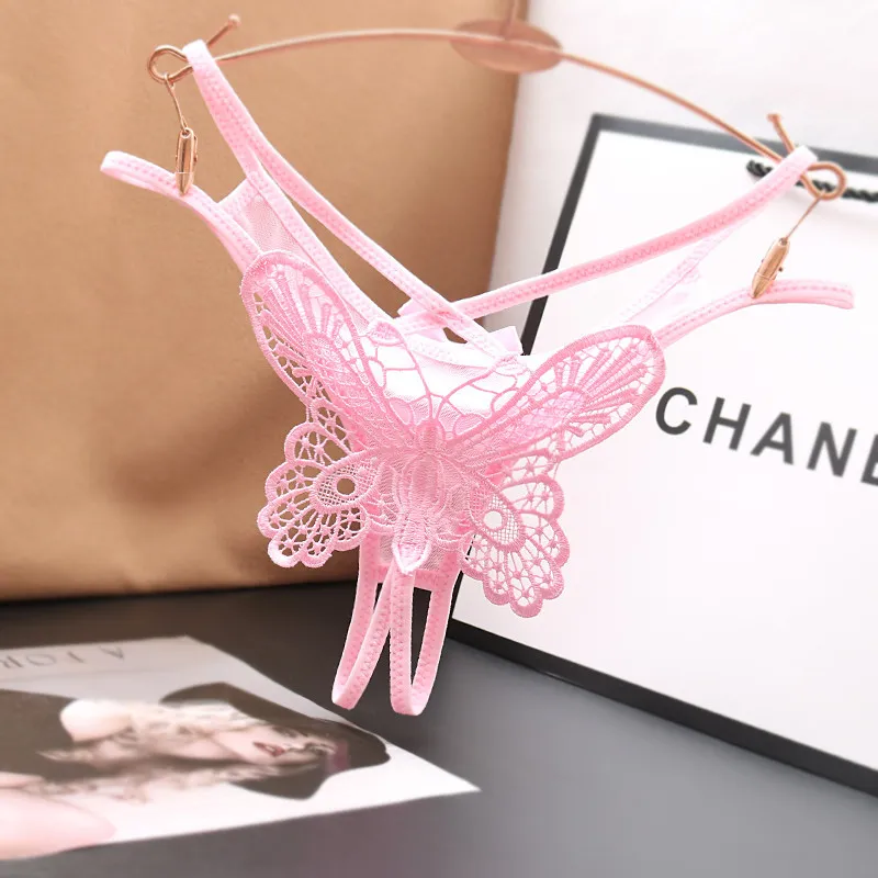 スケスケ セクシー 蝶 夜の営み 高通気 メッシュ 美尻 穴開き Tバック・タンガ