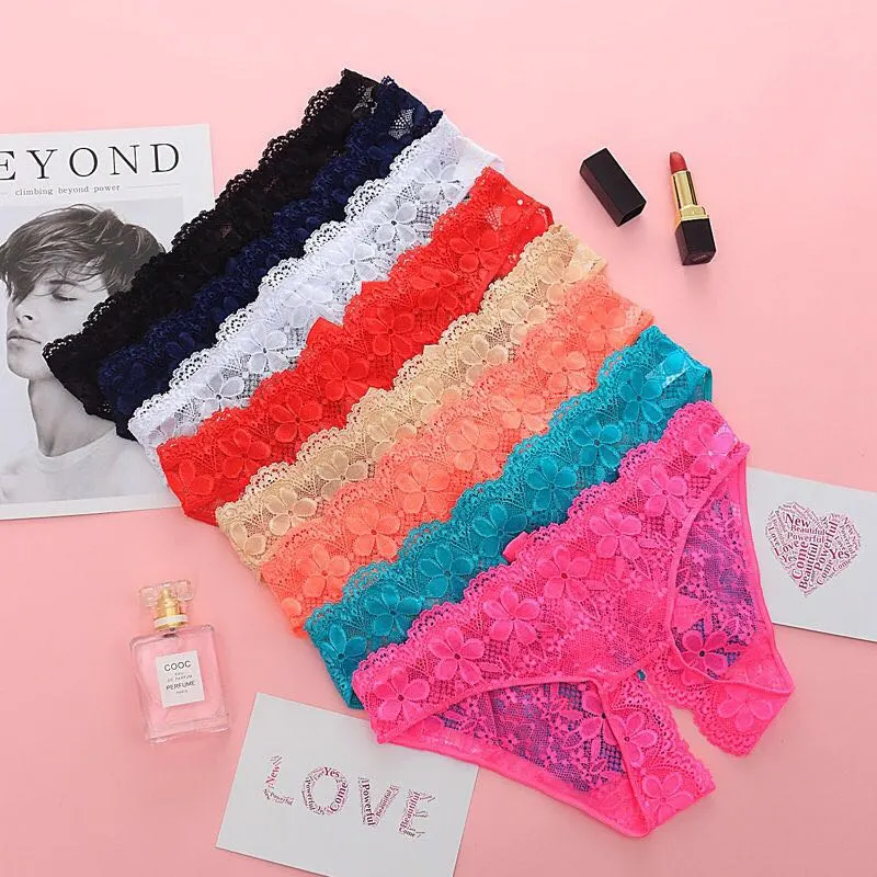 セクシー レース リボン付き 穴あき エロ 下着 Tバック・タンガ