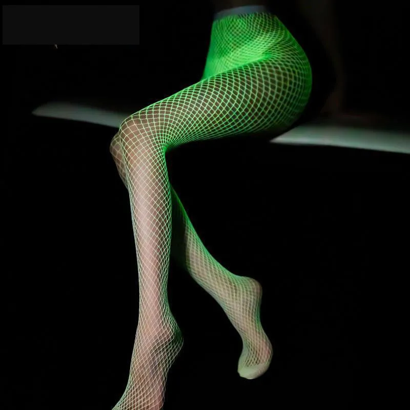 高見えデザイン 発光 透かし彫り 一目惚れ 着痩せ 秘密の夜 興奮を煽り 網 タイツ パンティストッキング