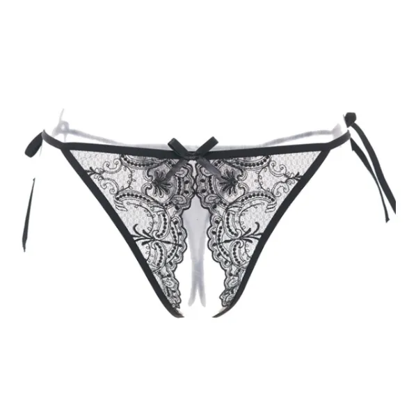 エロ レース 透け透け 穴開き 楽ちん 二つタイプ セクシー Ｔバック・タンガ