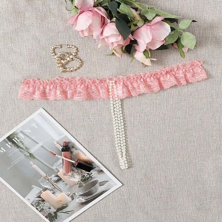 超過激 エロティック パール付き 穴開き レース 誘惑 マンネリ解消 Tバック・タンガ