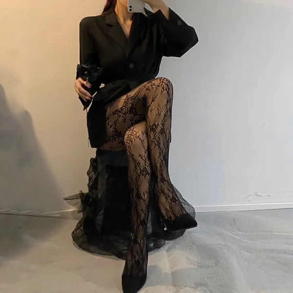 圧倒的セクシー レース チラリ 透け感 欠かせない パンティー ストッキング