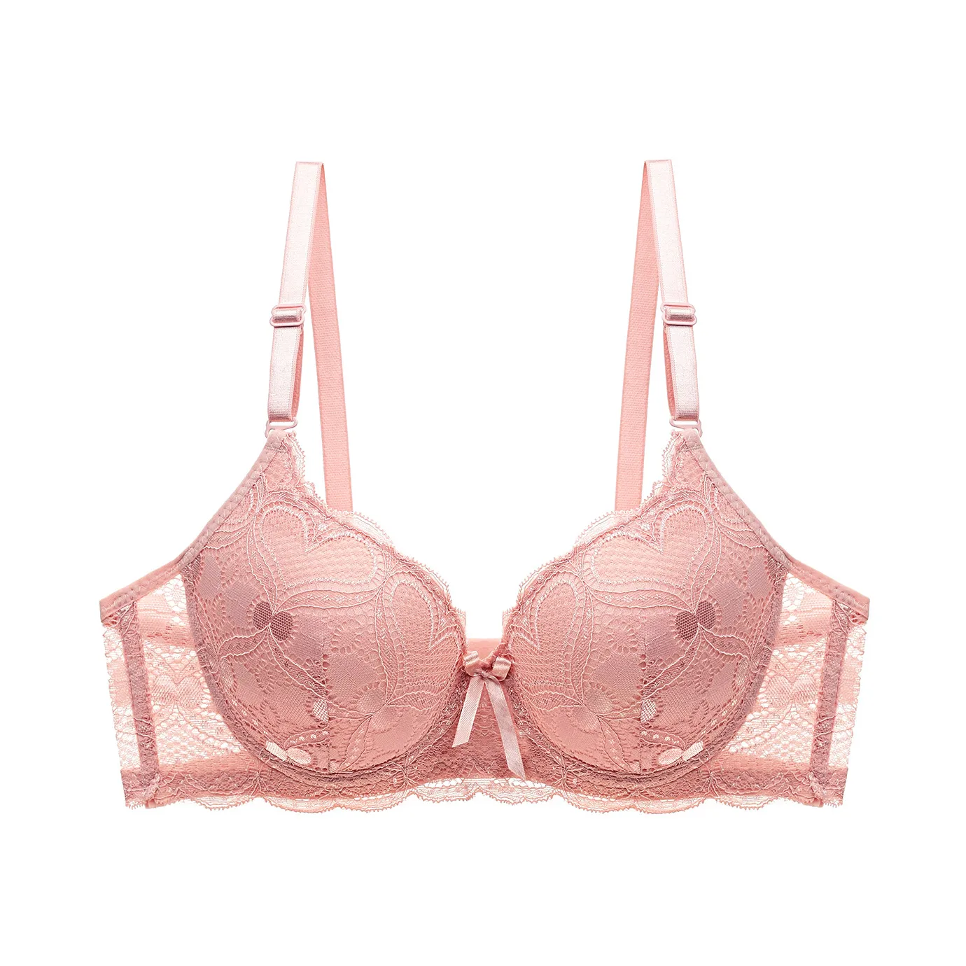 ボリュームUP セクシー 盛れる B-Cカップ レース ワイヤー入り 補正 育乳 ブラ・ショーツセット