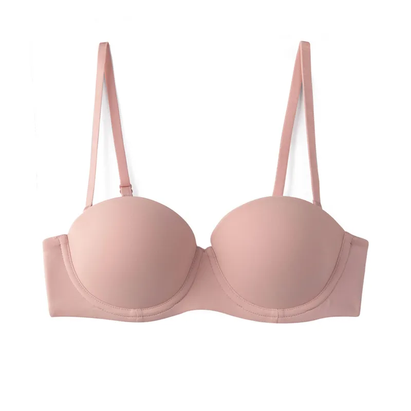 【単品注文】超絶 セクシー  無地 シンプル ワイヤー入り A-Cカップ しっかり支え ステルス ブラジャー