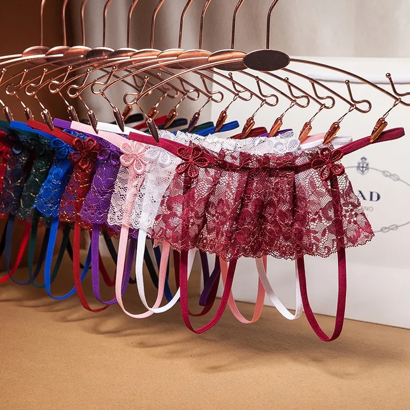 激エロい 誘惑 マンネリ解消 透かし彫り 刺繡 レース 高通気性 Ｔバック・タンガ