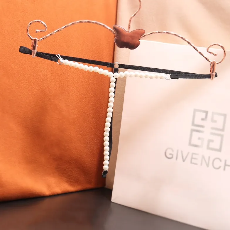 誘惑 ビーズ付き セクシー 穴開き セクシー 瞬間脱着 Ｔバック・タンガ