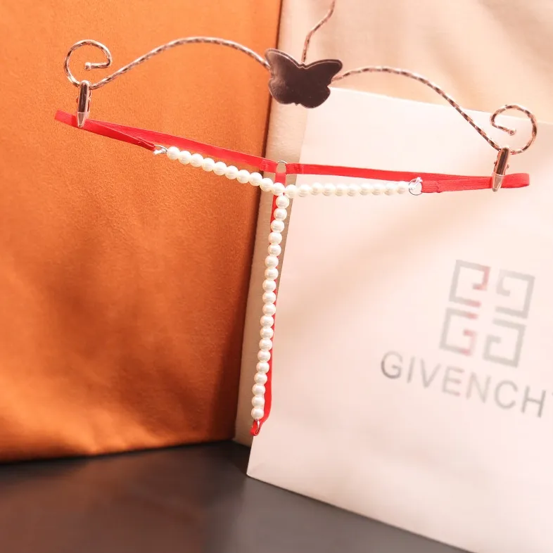 誘惑 ビーズ付き セクシー 穴開き セクシー 瞬間脱着 Ｔバック・タンガ