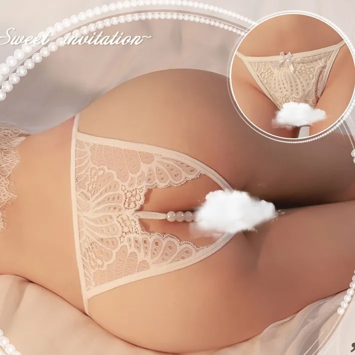 見逃し厳禁 セクシー 誘惑 マンネリ解消 ビーズ付き 激エロい 透かし彫り 穴開き Ｔバック・タンガ