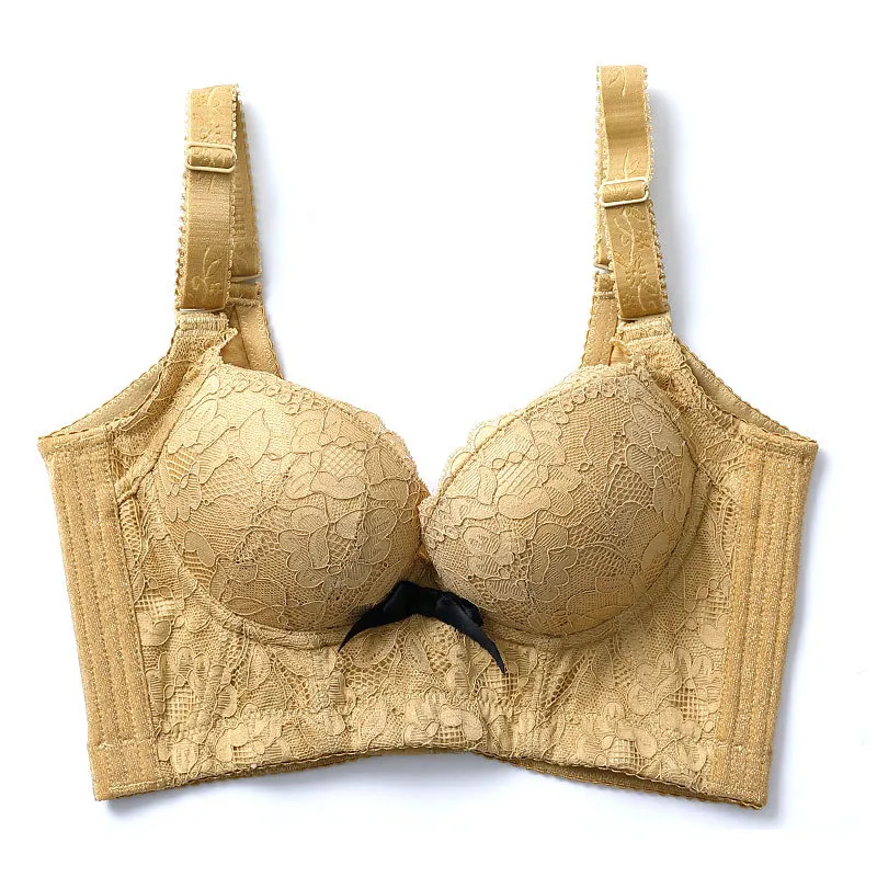 品質いいな新品 リボン レース A-Bカップ ソフトワイヤー 着瘦せ ブラジャー