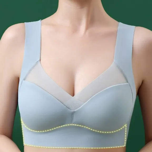 寝ている間に育乳 着心地良い ノンワイヤー 離れ乳改善 痛くない 昼夜兼用 ナイトブラ