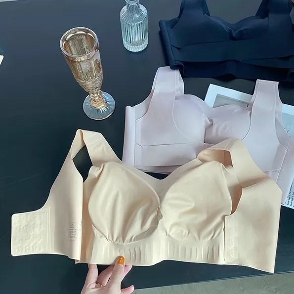 【ナイト用】つけ心地 通気性良い 解放感 ノンワイヤー サイズ展開 下垂防止 ブラジャー