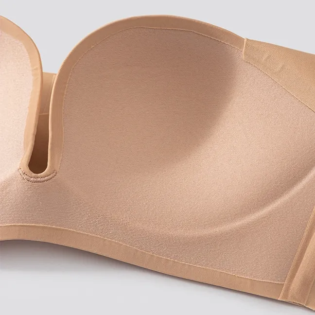 厳選素材 美胸メイク 前ホック 昼夜兼用  姿勢矯正 ノンワイヤー 補正下着 マジックシール ナイトブラ