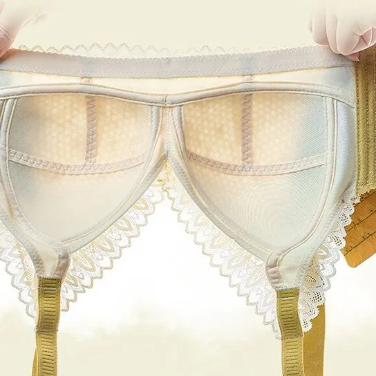 胸小さく見え ナイトブラ 脇高 楽ちん 補整 B-Dカップ レース 高通気性 ノンワイヤー ブラジャー
