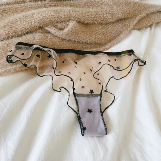 透け透け 誘惑 メッシュ セクシー  美尻   高通気 接触冷感 ローウエスト Ｔバック・タンガ