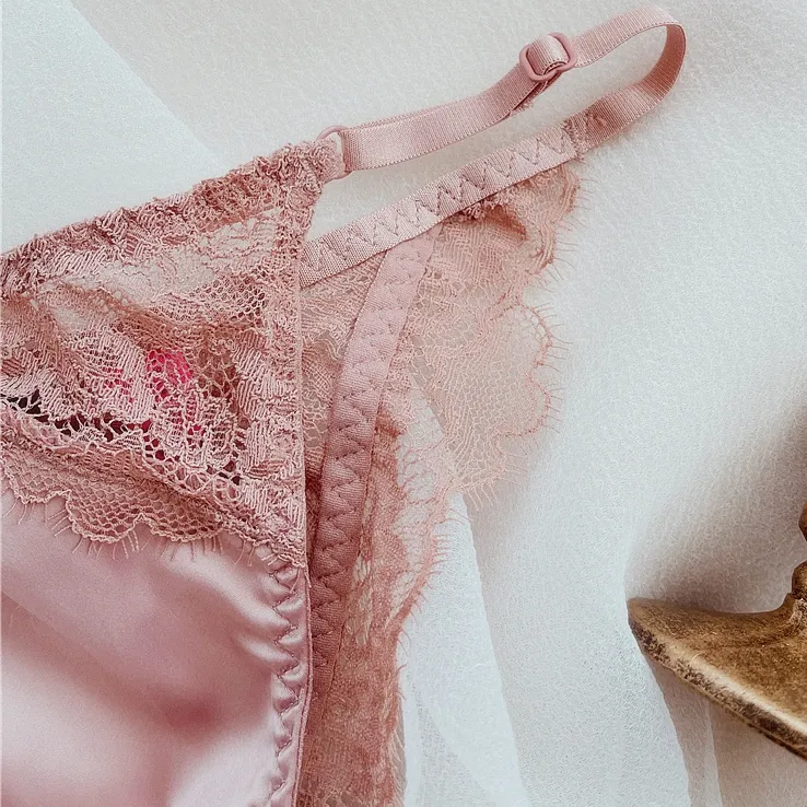 セクシー 透かし彫り レース エロカワ ローウエスト パンティ Tバック・タンガ