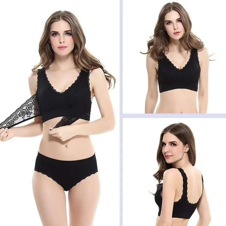 【8カラー・9サイズ展開】肌触りいい 脇高 前ホック 夜用ブラ ノンワイヤー 改良型 補正 育乳 ナイトブラ