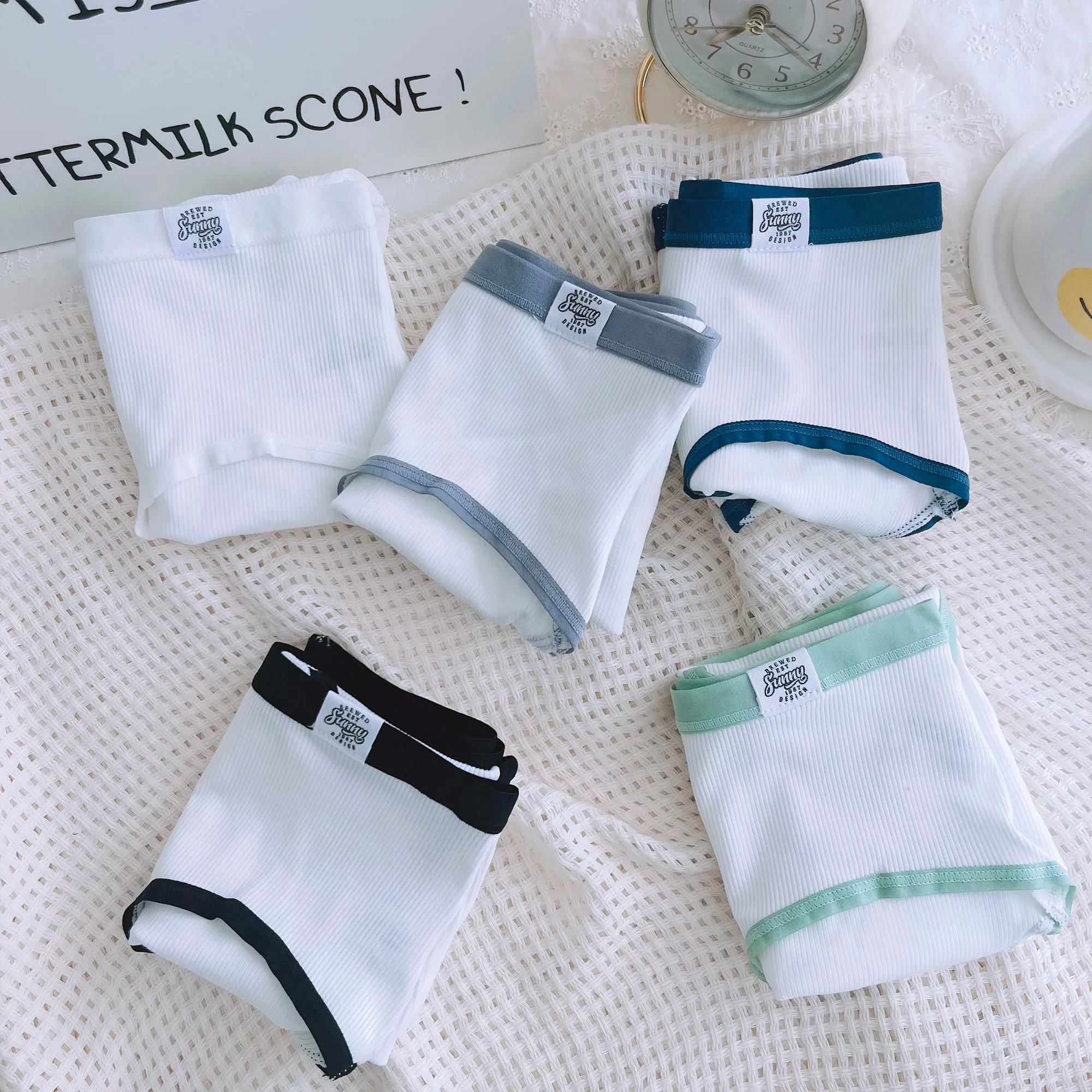 楽ちん 女子高生 可愛い 切り替え 高通気 通気性良い スタンダードショーツ