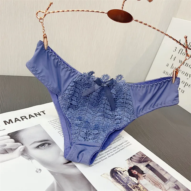 ストレッチ レース 女子高生 美尻 パンツ リボン飾り Tバック・タンガ