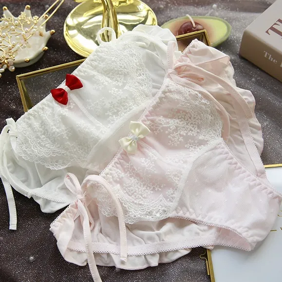 レース ふんわり 目を奪われる オススメ リボン スタンダード ショーツ