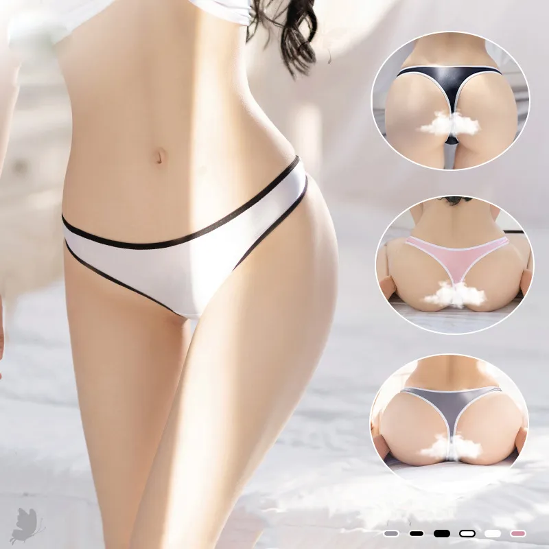 着回し力抜群 配色 シームレス 響かない 高通気 肌に優しい セクシー Ｔバック・タンガ