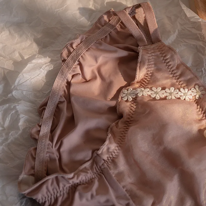 スウィート ヒナギク パール付き 美尻 パンティ 柔らかい スタンダードショーツ