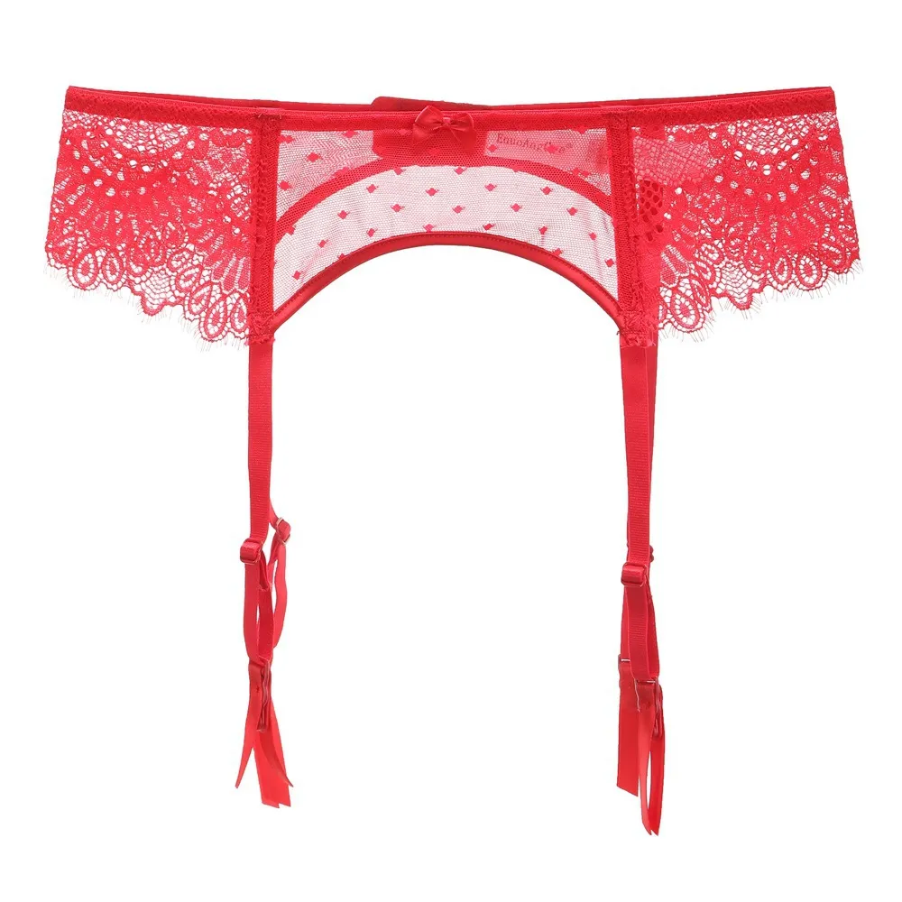 圧倒的セクシーストッキング用レース下着ガーターベルト