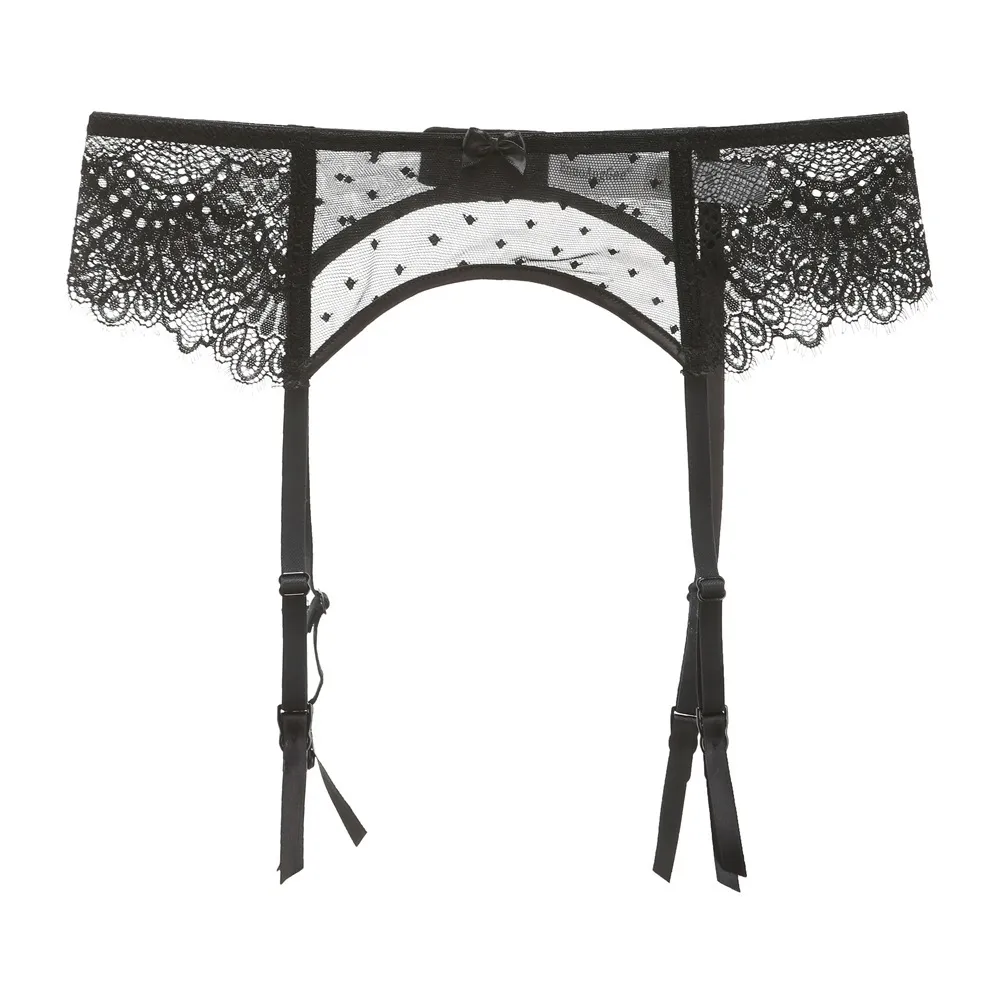 圧倒的セクシーストッキング用レース下着ガーターベルト