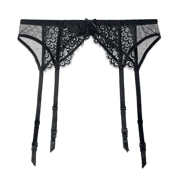 セクシー 透け感 レース ストッキング用 レディース 下着 ガーターベルト